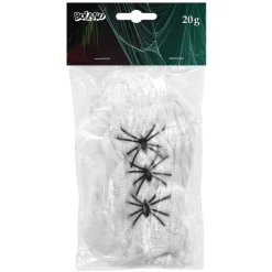 Spindelnät, vit 20 g