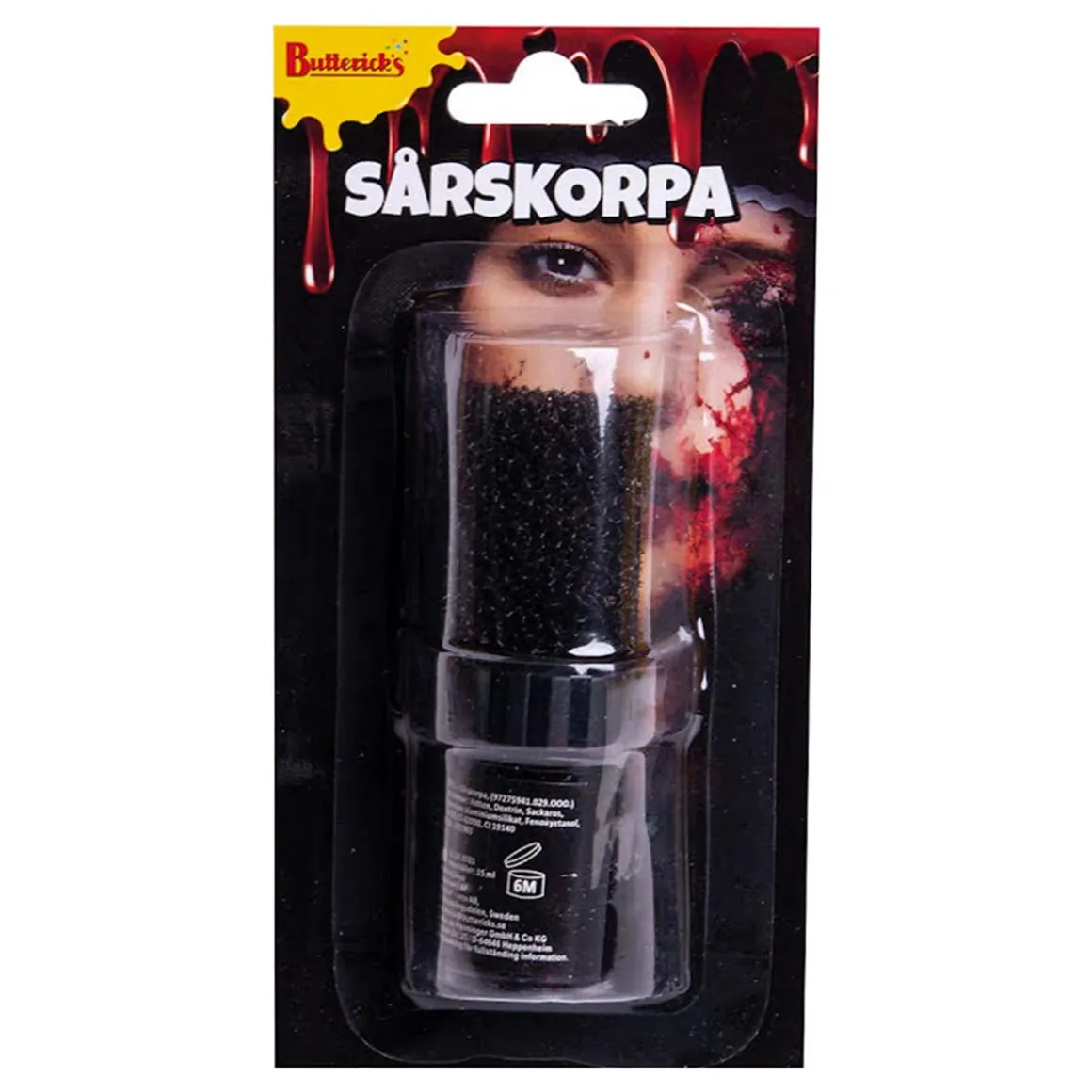 Sårskorpa inkl svamp