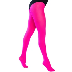 Strumpbyxor, neon rosa