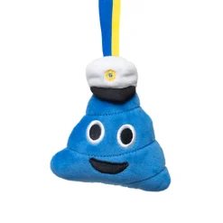 Studenthänge, emoji bajs blå 8 cm