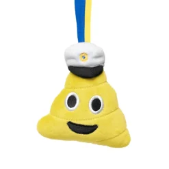 Studenthänge, emoji bajs gul 8 cm