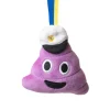 Studenthänge, emoji bajs lila 8 cm