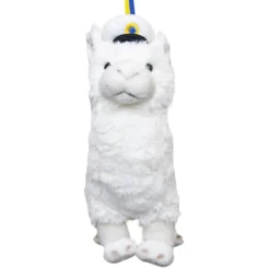 Studentnalle, alpacka vit 20 cm