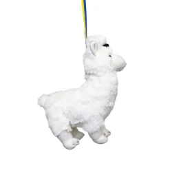 Studentnalle, alpacka vit 20 cm