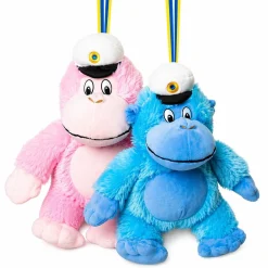 Studentnalle, gorilla blå 20 cm