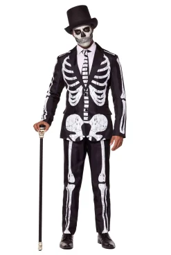 Suitmeister Skeleton Grunge Black
