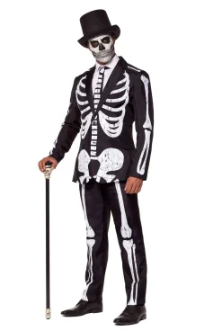 Suitmeister Skeleton Grunge Black