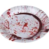 Tallrikar, blodig 23 cm 6 st
