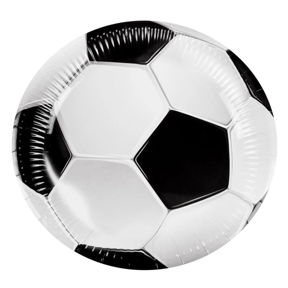 Tallrikar, fotboll 10 st