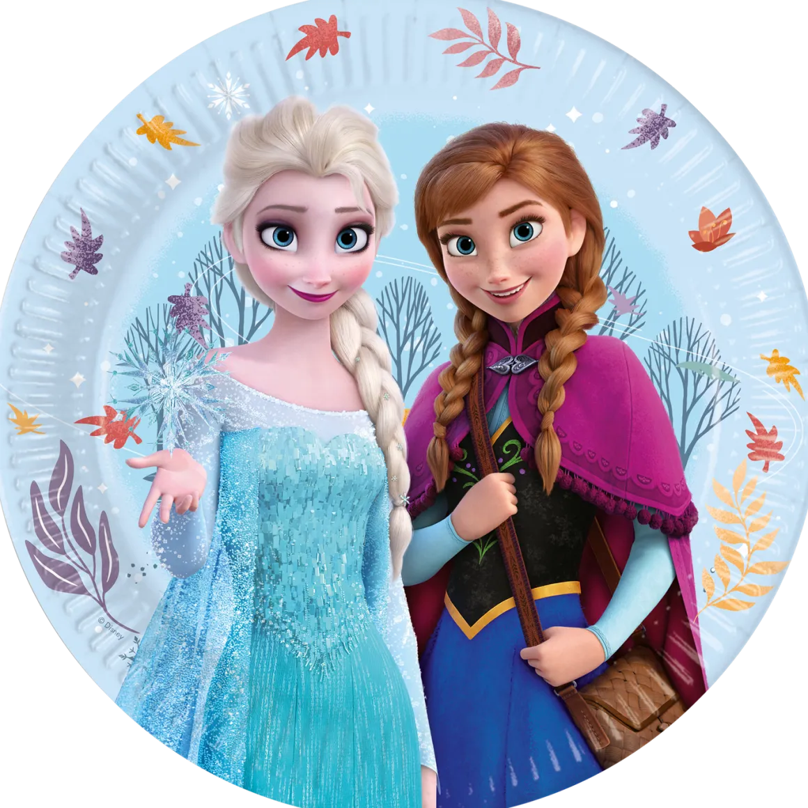 Tallrikar, Frozen 23 cm 8 st