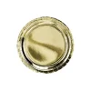 Tallrikar, guld 23 cm 6 st