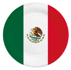 Tallrikar, Mexico 23 cm 8 st