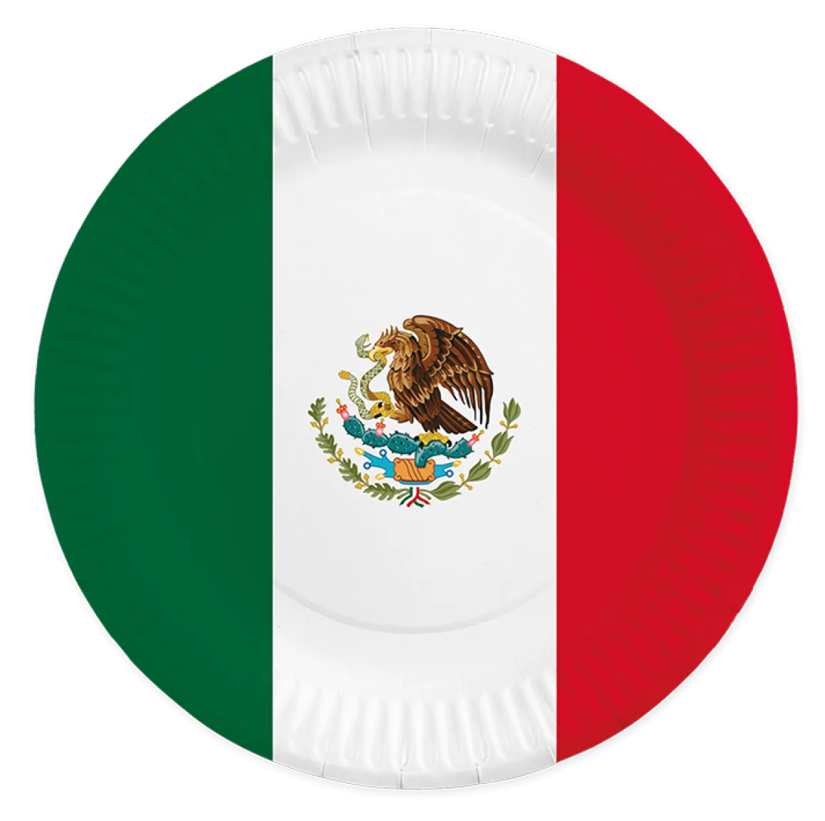 Tallrikar, Mexico 23 cm 8 st