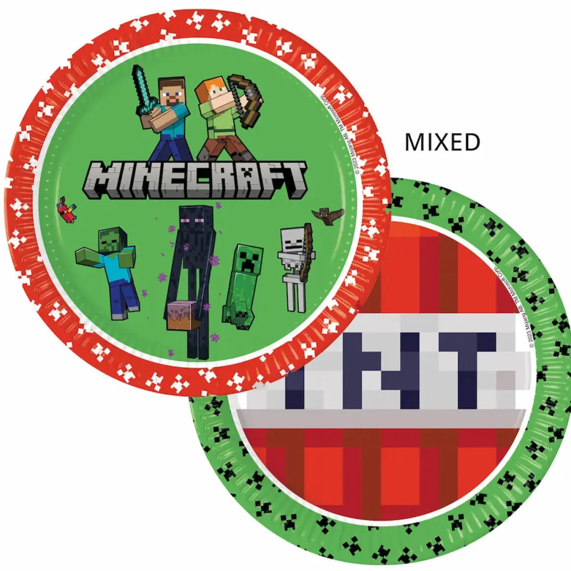Tallrikar, Minecraft 23 cm 8 st
