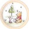 Tallrikar, Nalle Puh 23 cm 8 st
