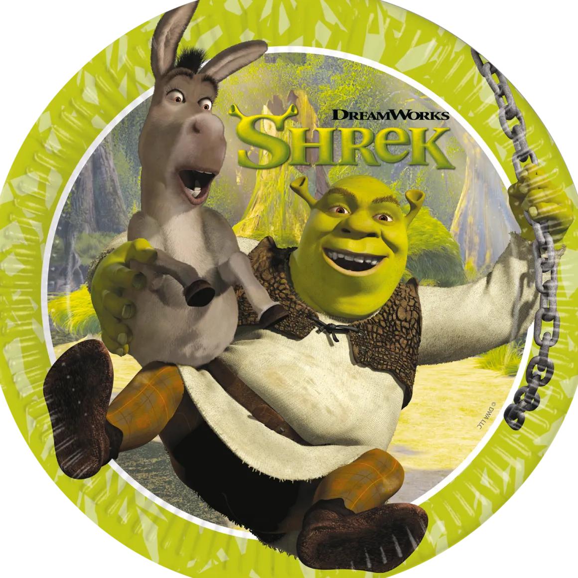 Tallrikar, Shrek 23 cm 8 st