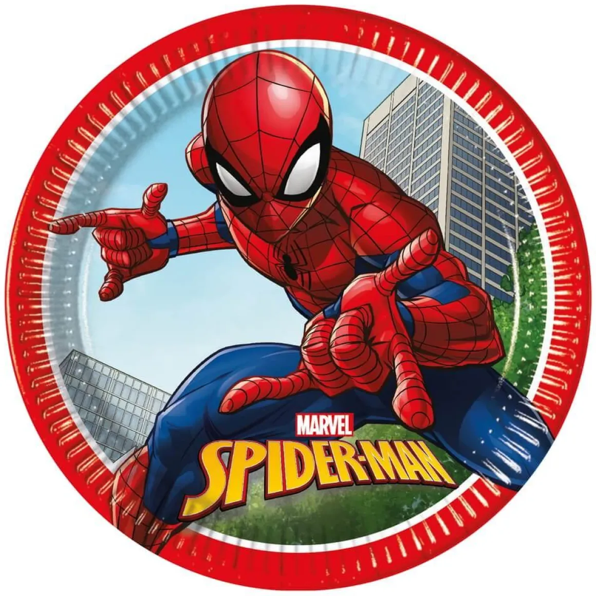 Tallrikar, Spiderman 23 cm 8 st
