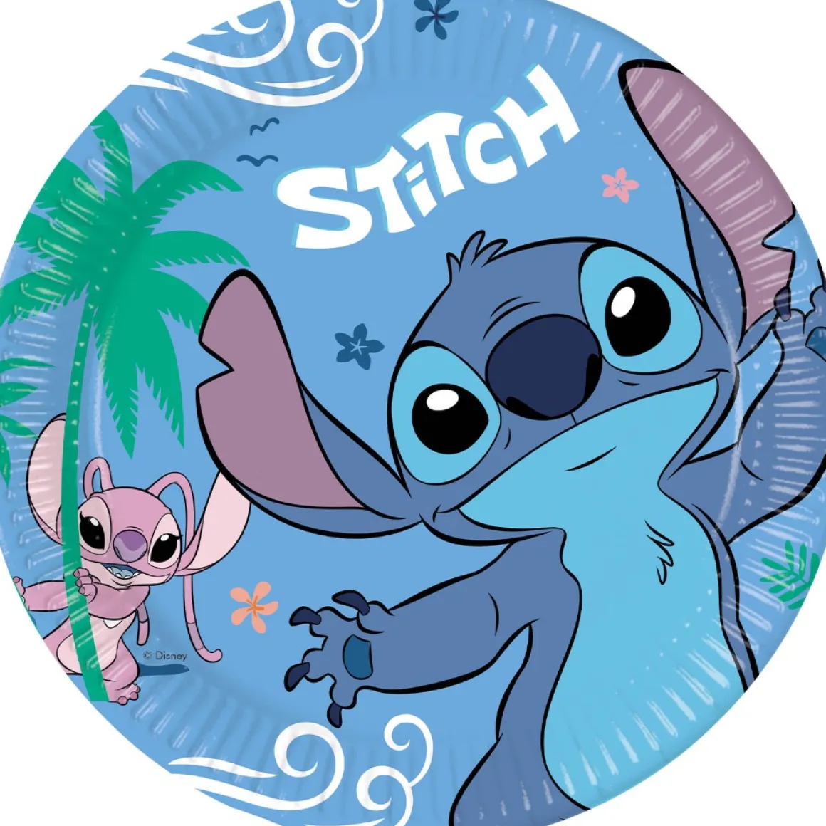 Tallrikar, Stitch 23 cm 8 st
