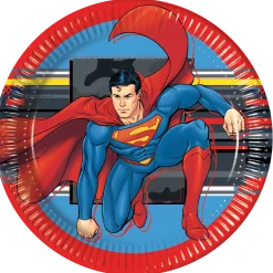 Tallrikar, Superman 23 cm 8 st