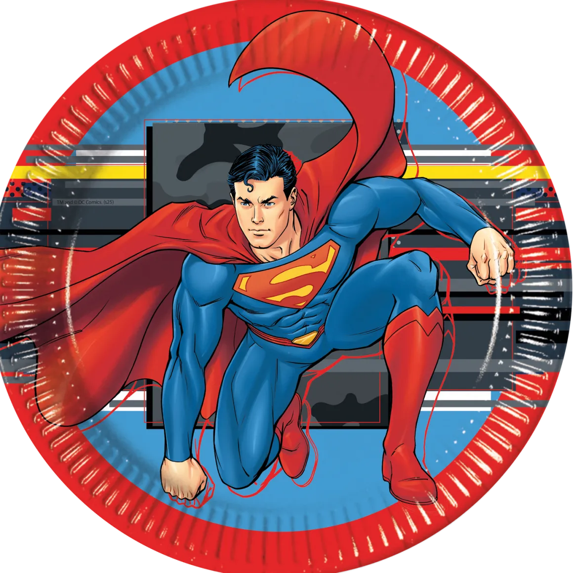 Tallrikar, Superman 23 cm 8 st