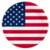Tallrikar, USA 23 cm 8 st