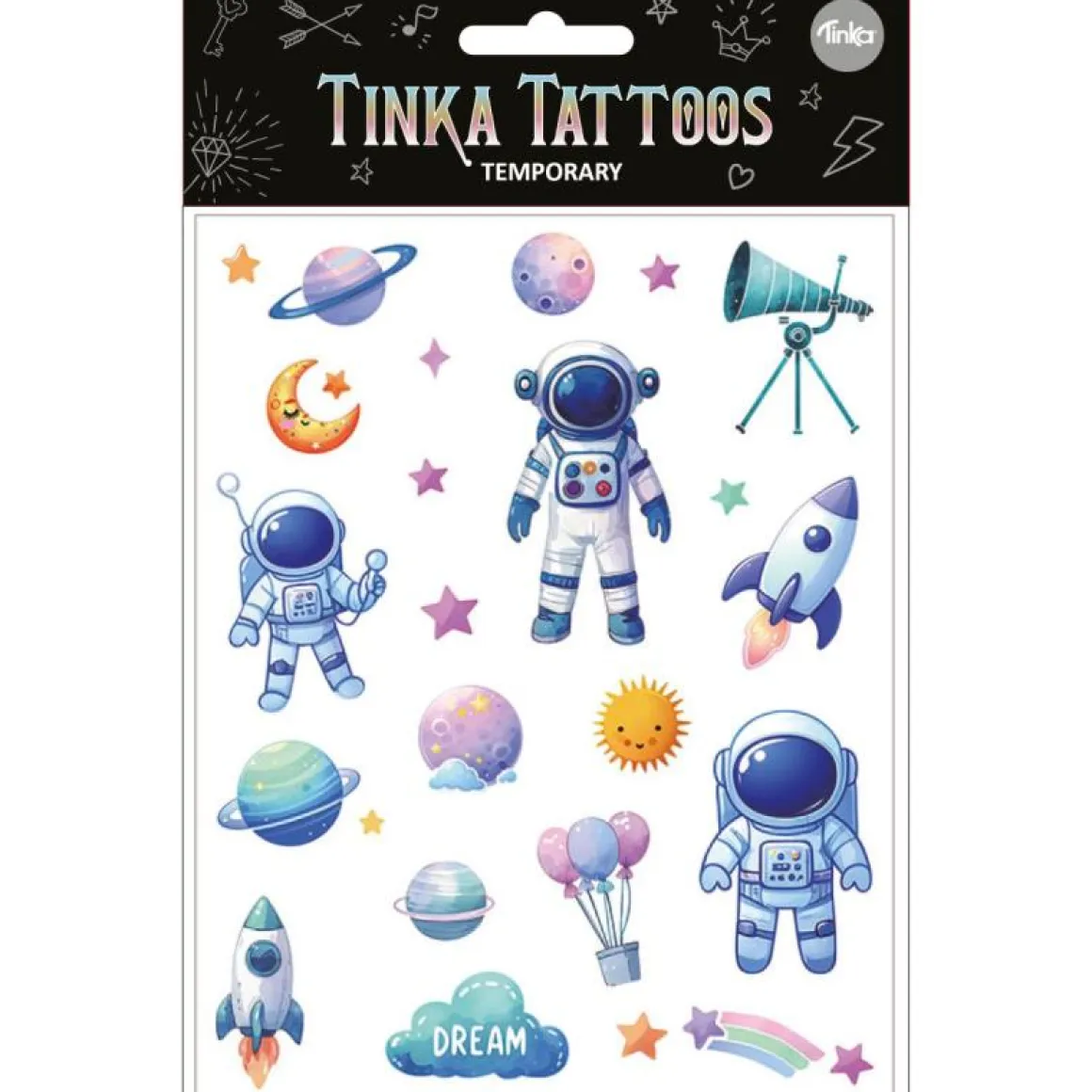 TATUERING ASTRONAUT TINKA TATTOO