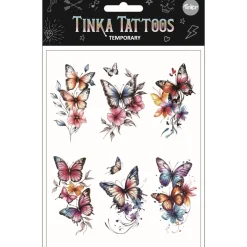 TATUERING FJÄRILAR TINKA TATTOO