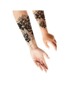 Tatuering, rosor 14x30 cm