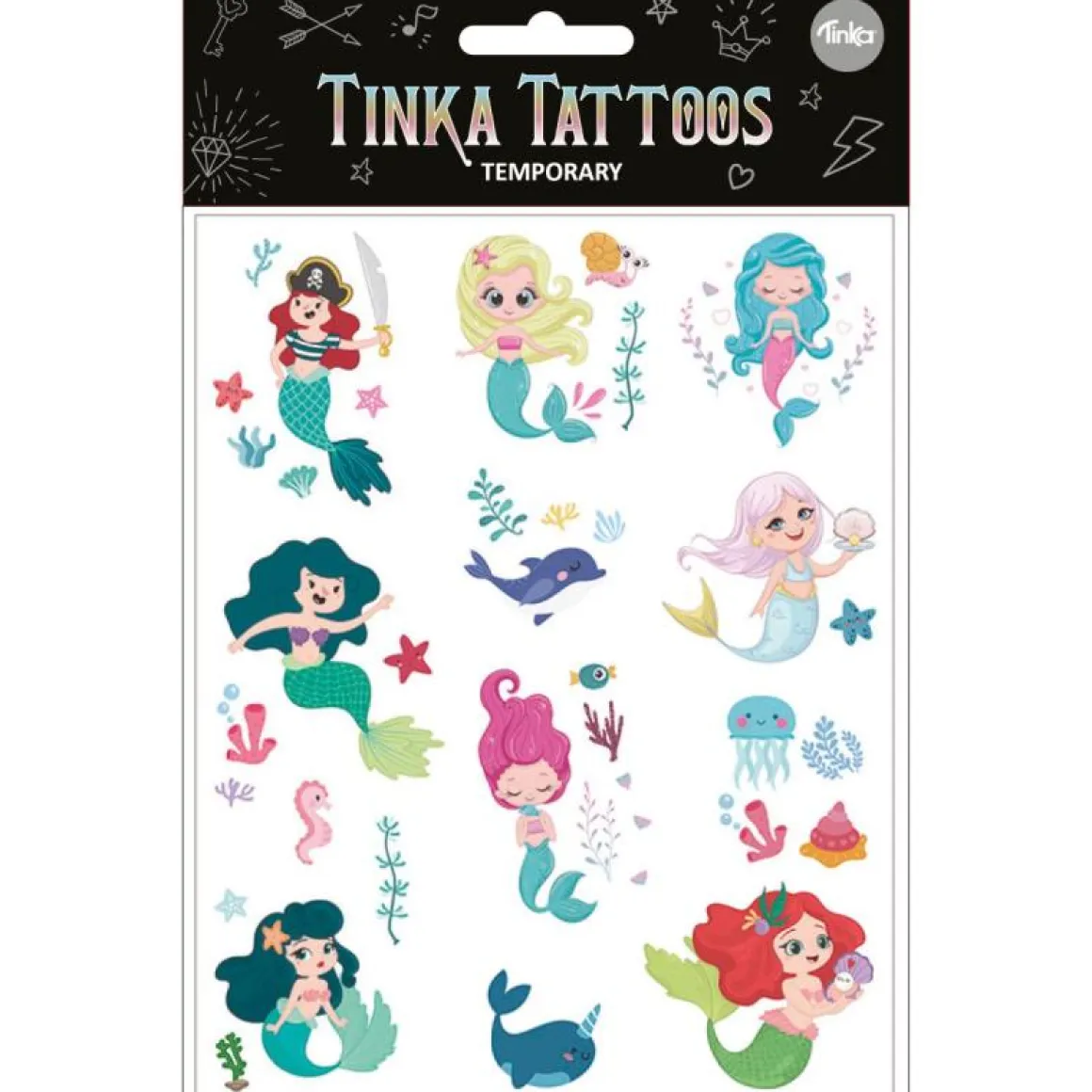 TATUERING SJÖJUNGFRU TINKA TATTOO