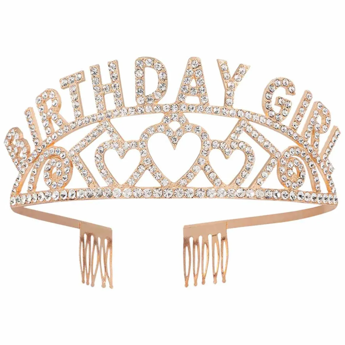 Tiara, birthday girl metall