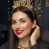 Tiara, happy new year guld