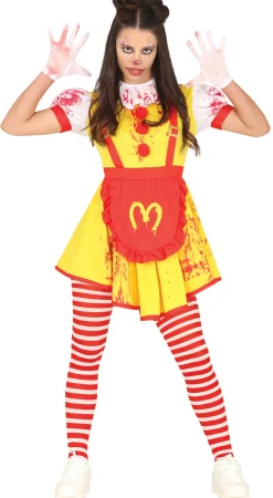 Tonårsdräkt, Miss mckiller 14-16 år (168 cm)