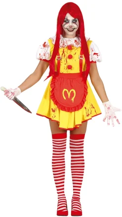 Tonårsdräkt, Miss mckiller 14-16 år (168 cm)