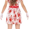 Tonårsdräkt, zombie sjuksköterska 14-16 år (168 cm)