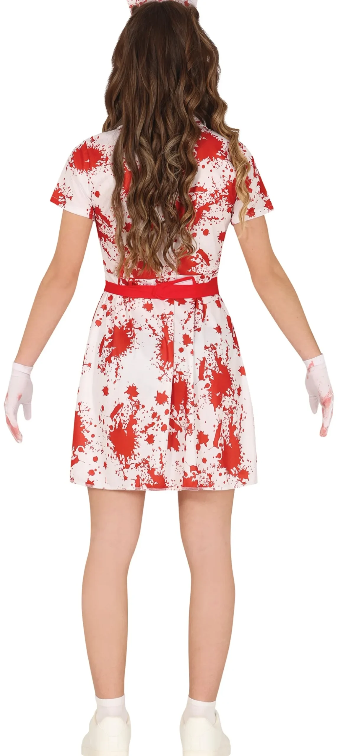 Tonårsdräkt, zombie sjuksköterska 14-16 år (168 cm)