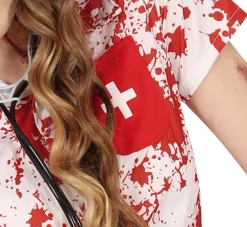 Tonårsdräkt, zombie sjuksköterska 14-16 år (168 cm)
