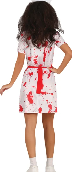 Tonårsdräkt, zombie sjuksköterska 14-16 år (168 cm)