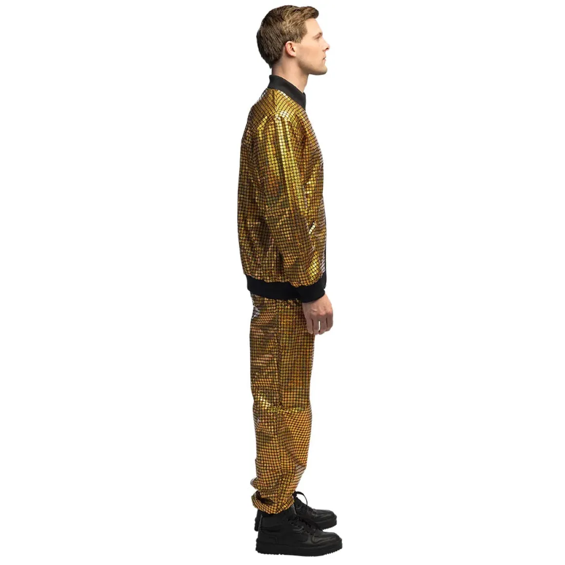 Träningsoverall, disco diamond guld