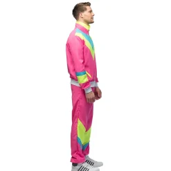 Träningsoverall, neon rosa
