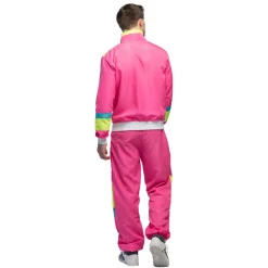 Träningsoverall, neon rosa
