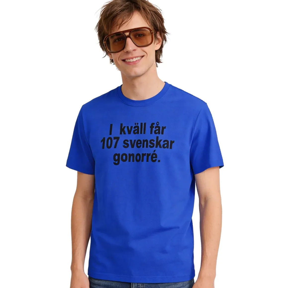 T-shirt, I kväll Får 107 Svenskar Gonorré