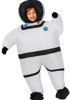 Uppblåsbar barndräkt, astronaut 7-9 år