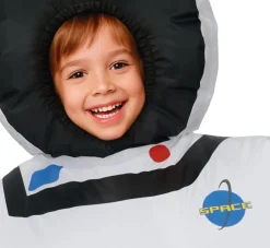 Uppblåsbar barndräkt, astronaut 7-9 år