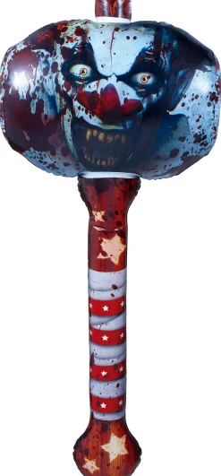 Uppblåsbar clownhammare, 90 cm