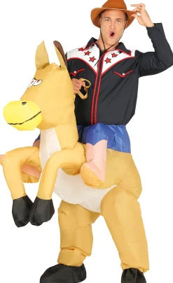Uppblåsbardräkt, cowboy