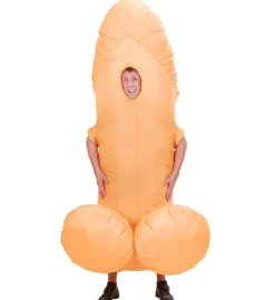 Uppblåsbar dräkt, penis