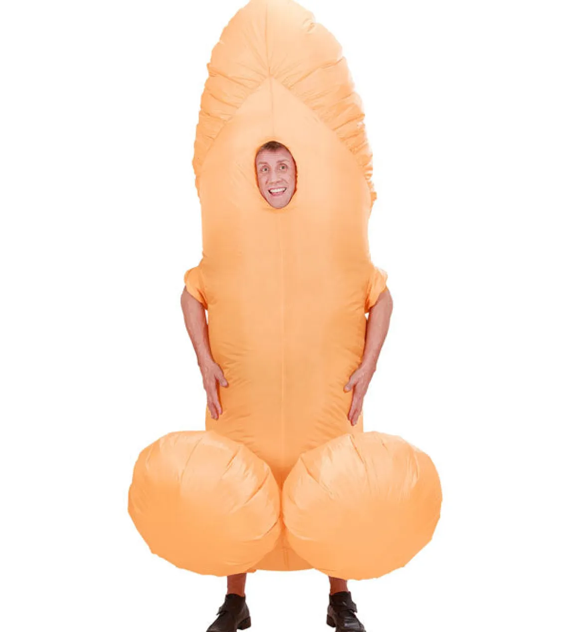 Uppblåsbar dräkt, penis