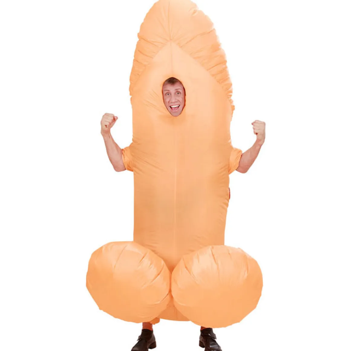 Uppblåsbar dräkt, penis