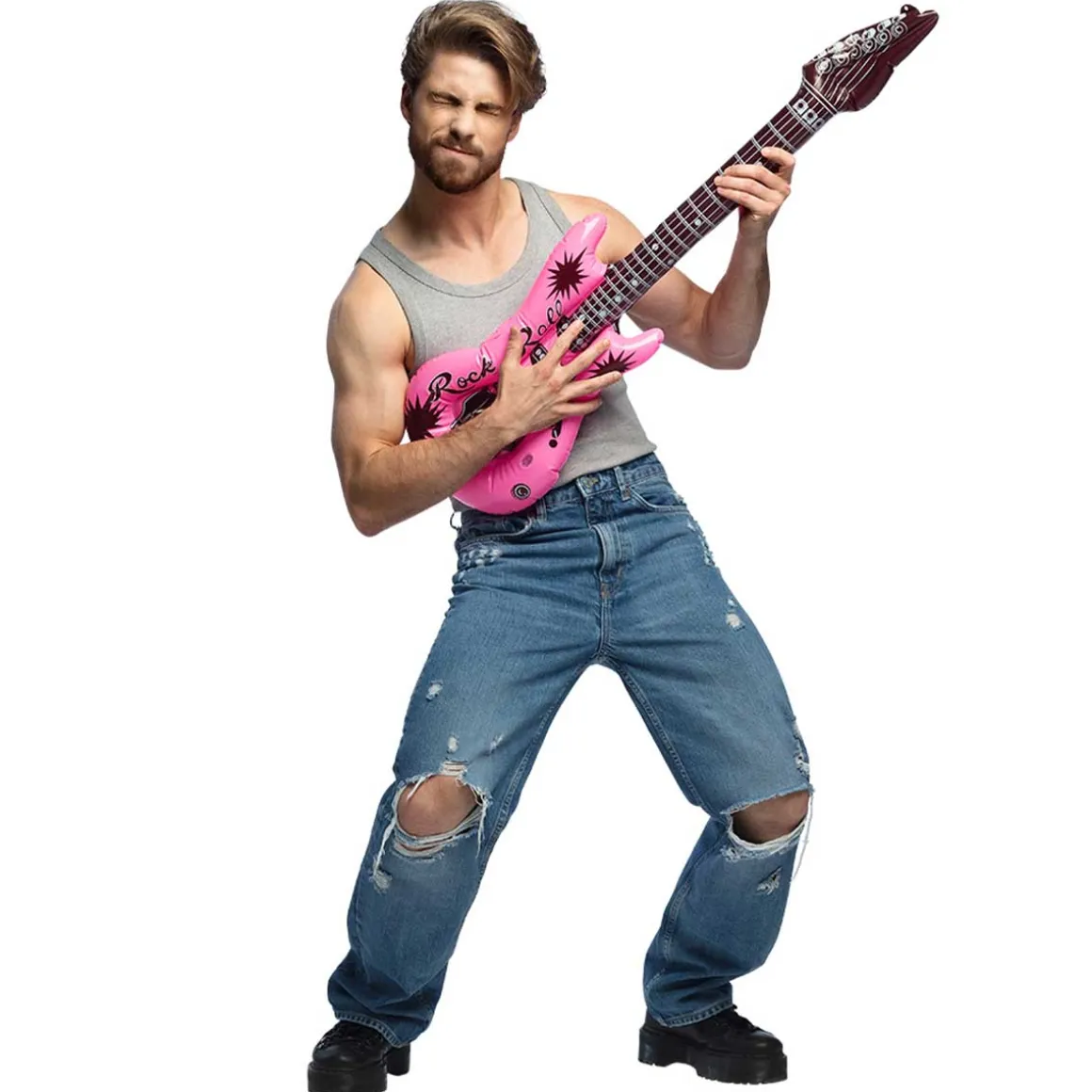 Uppblåsbar elgitarr, 106 cm
