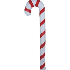 Uppblåsbar käpp, polkagris 90 cm